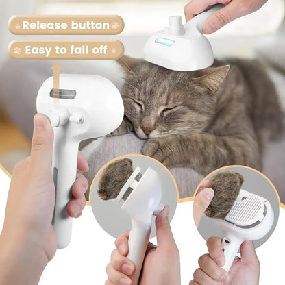 Furvana Pet Brush - All-in-One Pet Grooming Comb