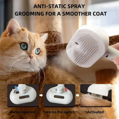 Furvana Pet Brush - All-in-One Pet Grooming Comb